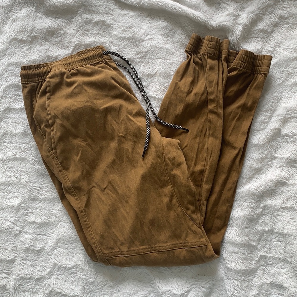 Khaki joggers pants